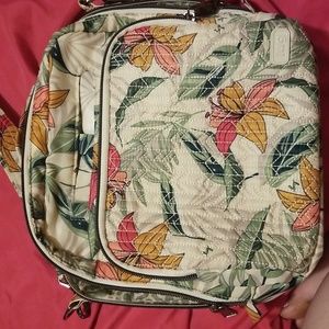 Lug Ranger Lily Sand CrossBody Bag Tropical Floral